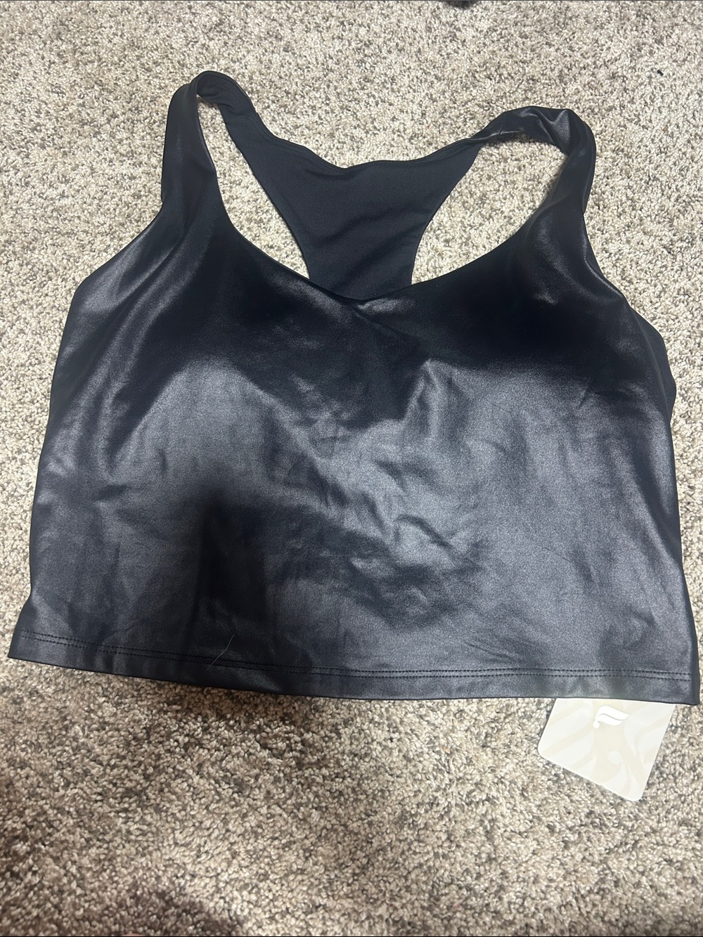 Fabletics Halter Back Sports Bra NWT